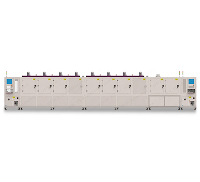 Tunnel type glue high temperature curing furnace